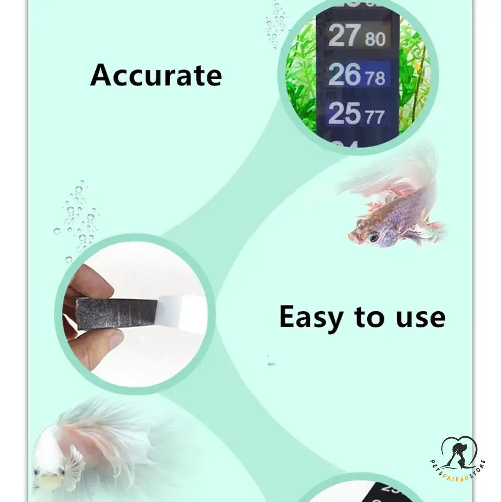 Aquarium Dual Scale Thermometer Stick