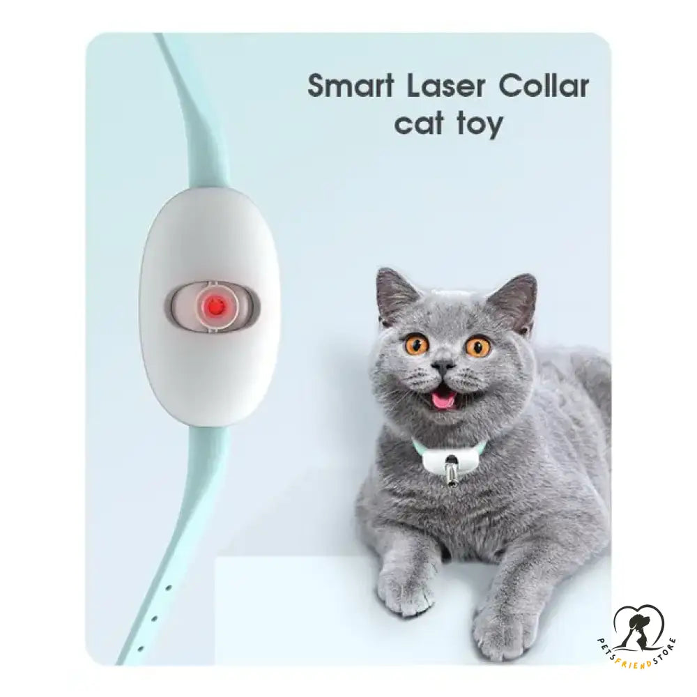 Automatic Cat Laser Toy Type1 Blue