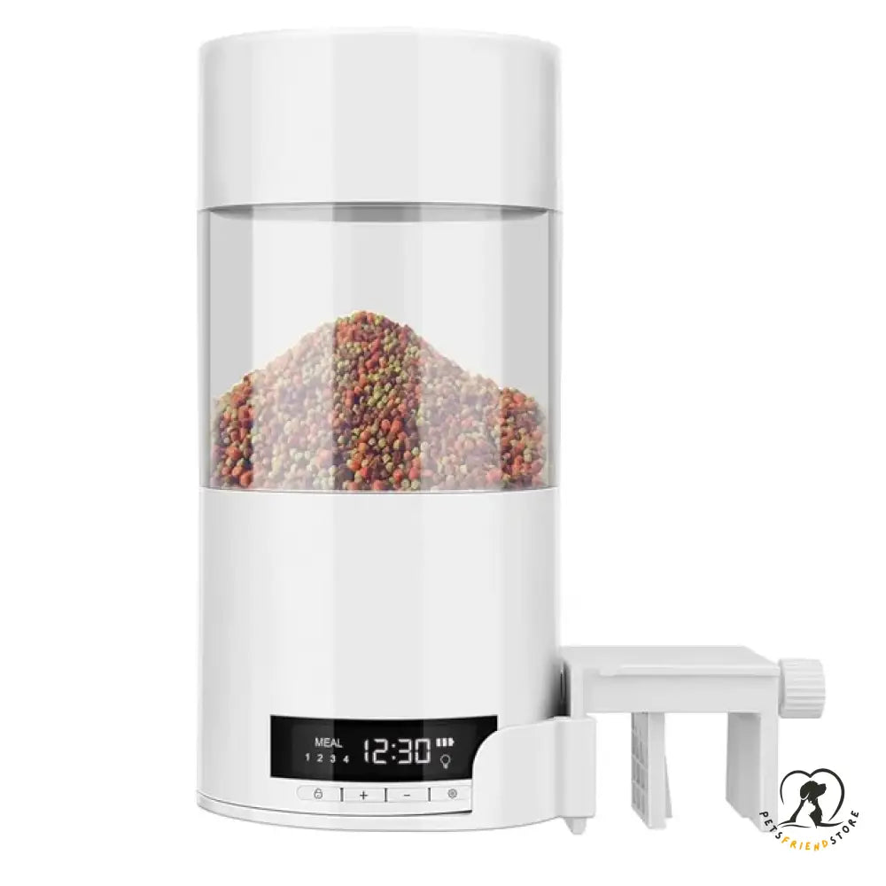 Automatic Fish Feeder White