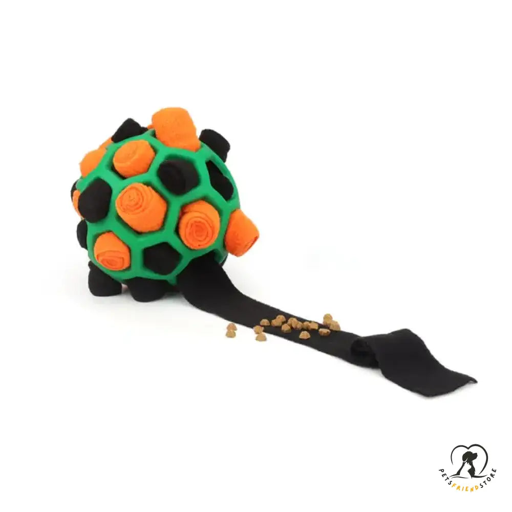 Dog Sniffing Ball Training Toy Green 3