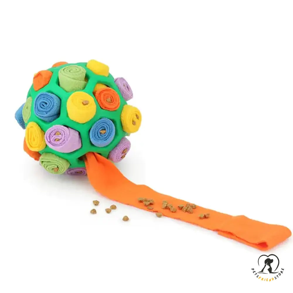 Dog Sniffing Ball Training Toy Green