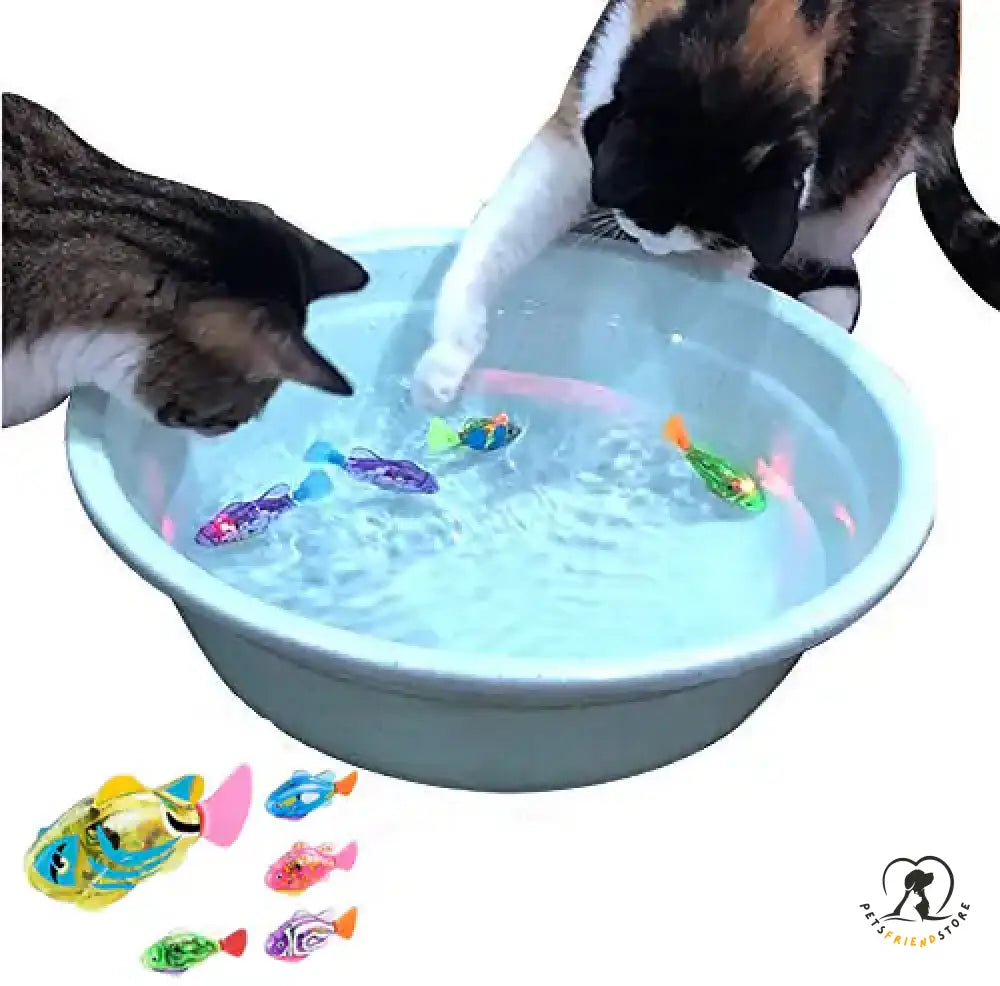 Electronic Fish Swimming Cat Toy