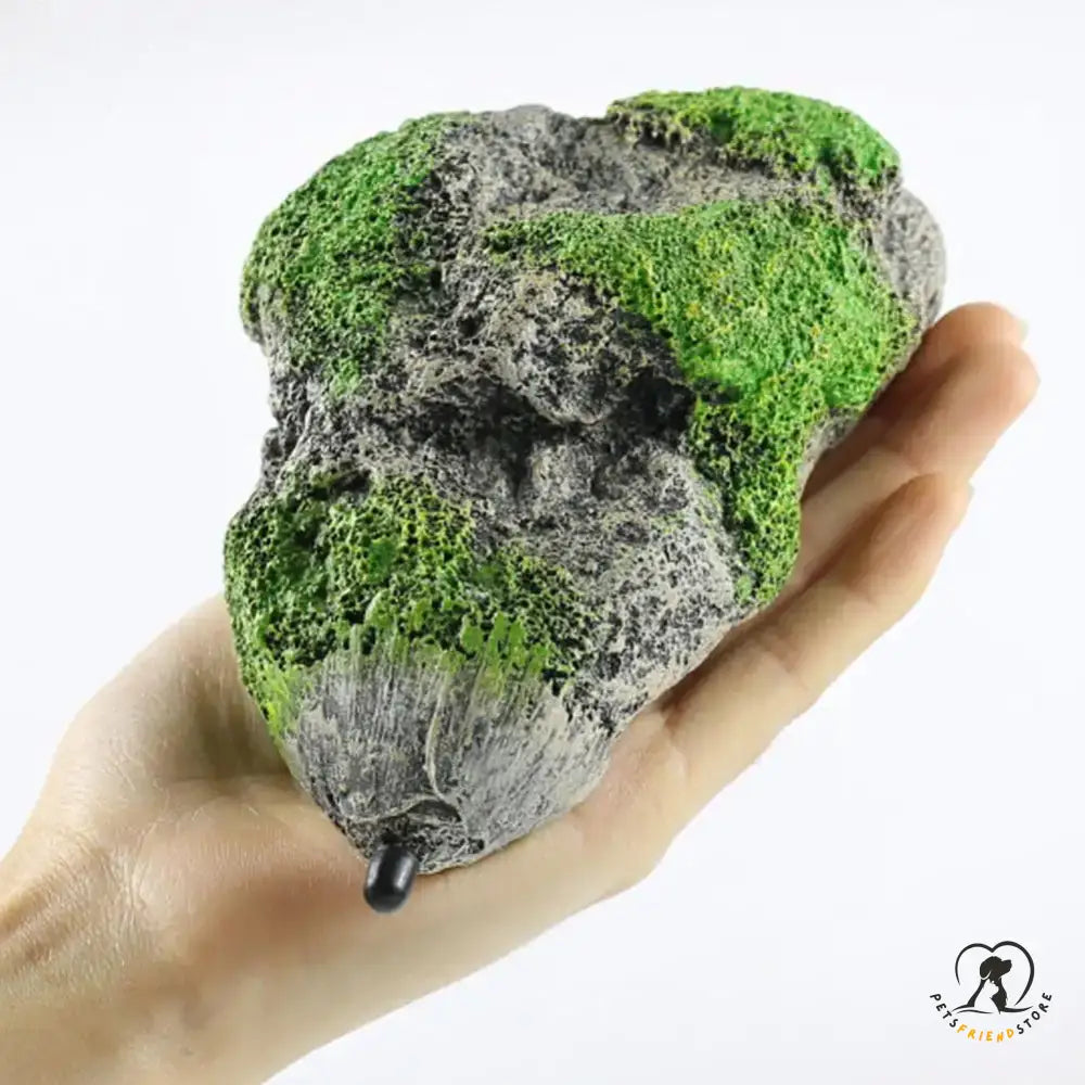 Floating Moss Rocks Aquarium Decorations Green / 1 Piece