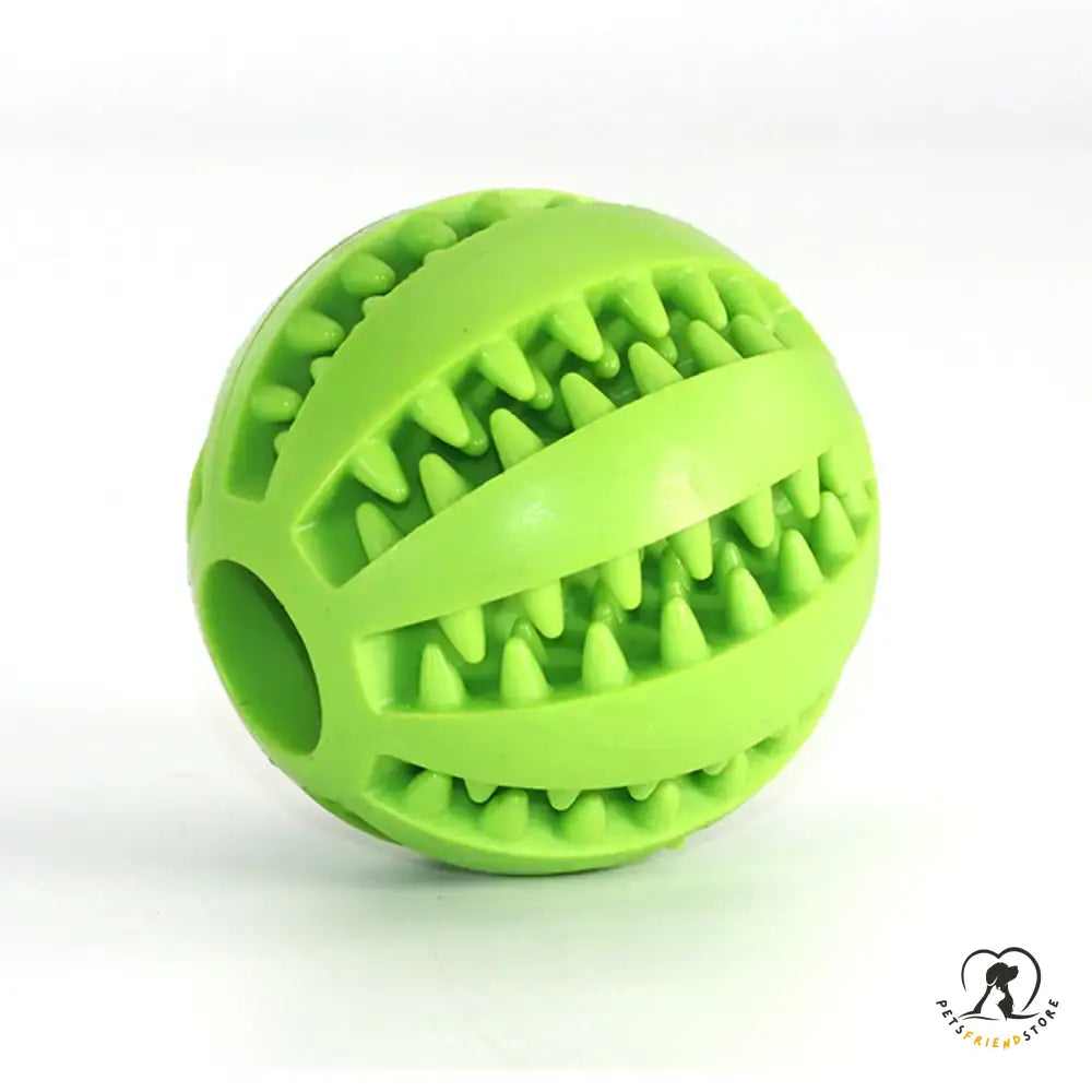 Interactive Pets Rubber Balls Green / Medium