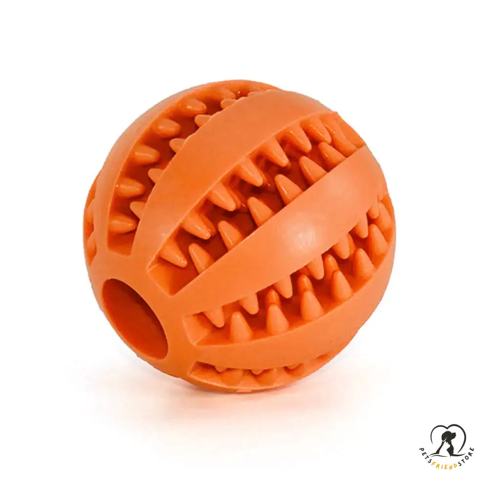 Interactive Pets Rubber Balls Orange / Medium