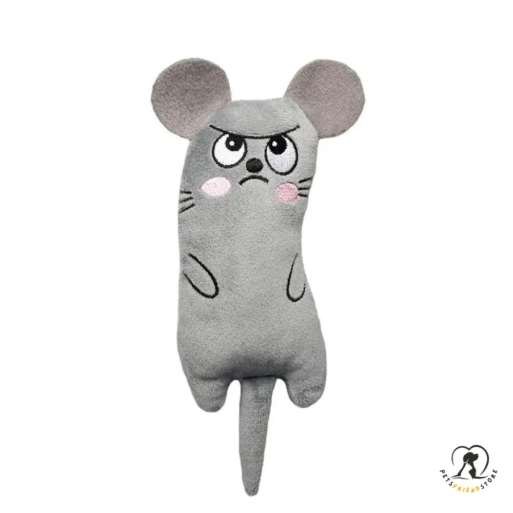 Interactive Plush Cat Toy