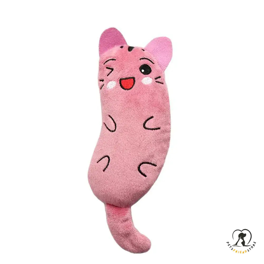 Interactive Plush Cat Toy