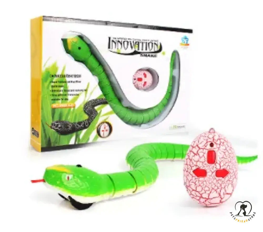 Interactive Snake Cat Toy Green