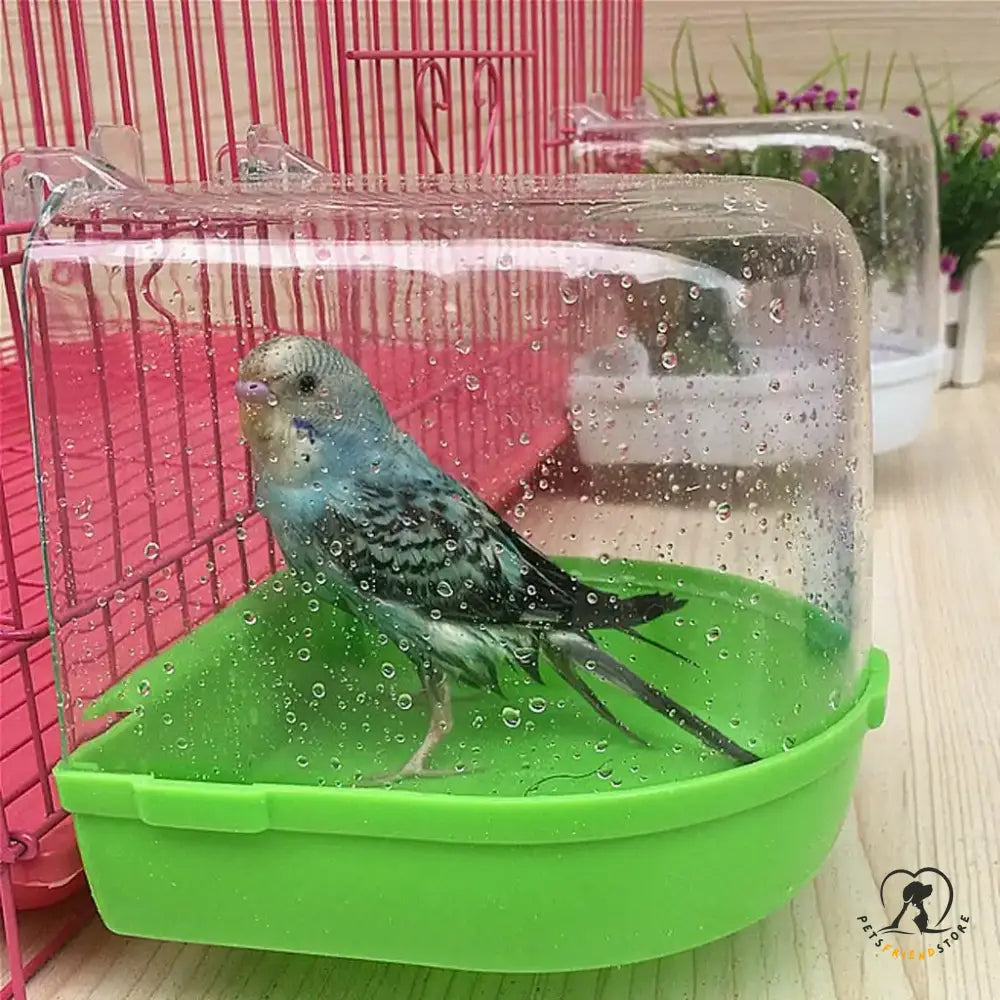 Parrot Bird Bathtub Box