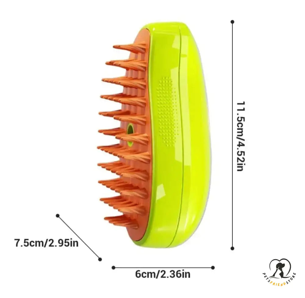 Petsfriendstore™3 In 1 Pet Steamer Brush Grooming Brush