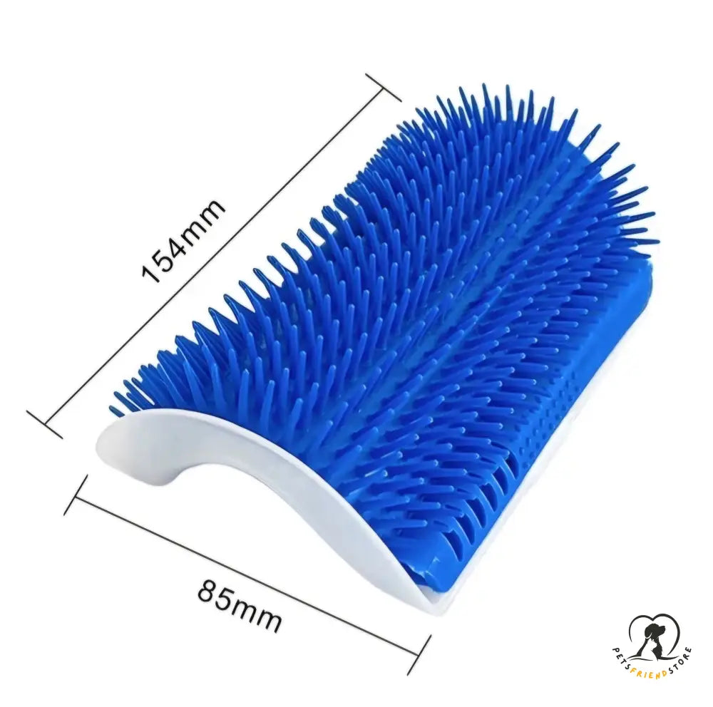 Petsfriendstore™Cat Brush Corner Toy 15.4X8.5 / Blue