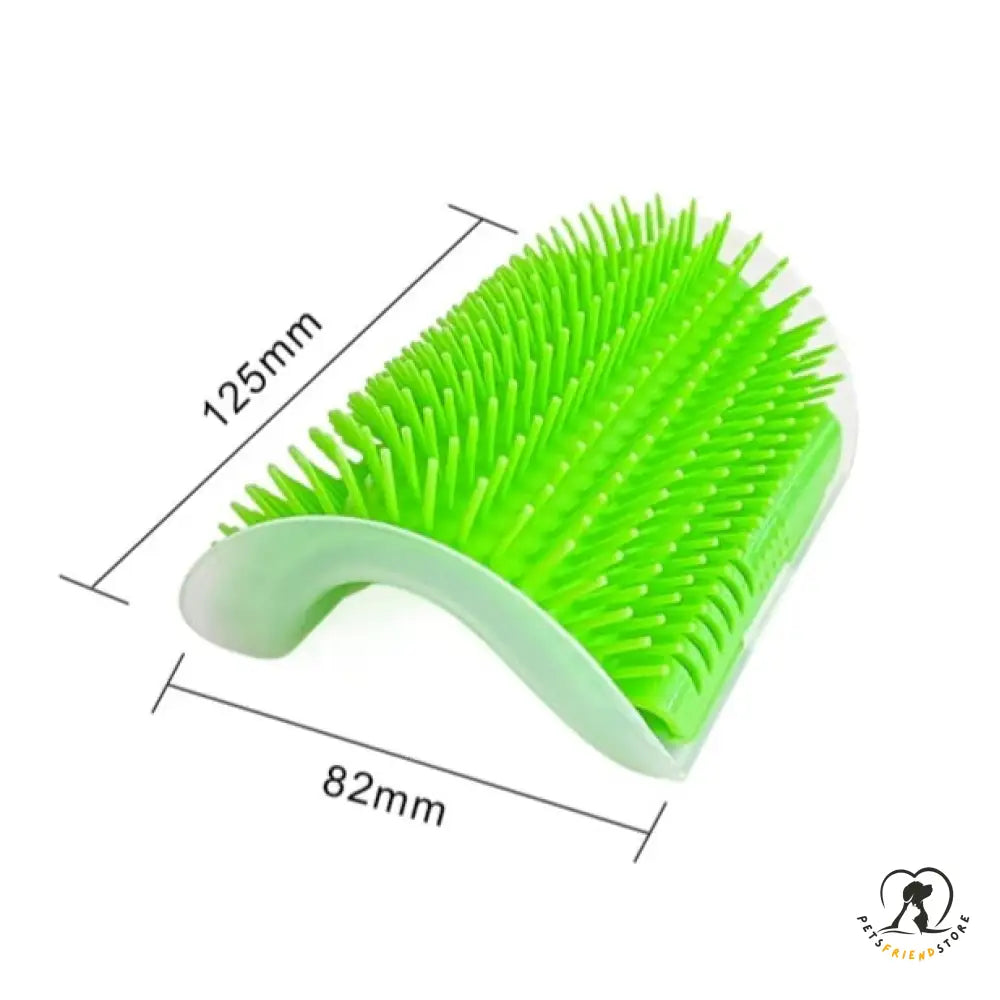 Petsfriendstore™Cat Brush Corner Toy 9X13 / Green