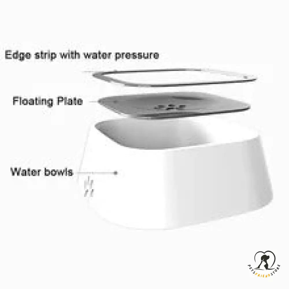 Petsfriendstore™No-Spill Pet Water Bowl