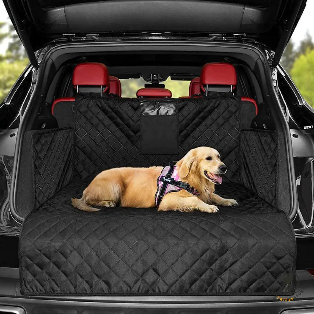 Waterproof dog car seat cover, durable and easy to install for protecting car seats