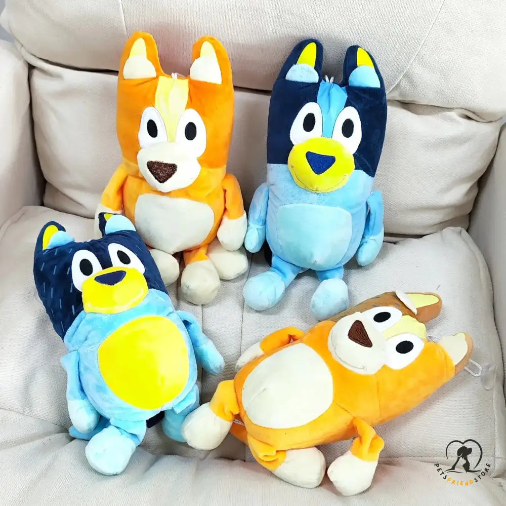 Soft and durable plush dog toy for gentle chewers and cuddling