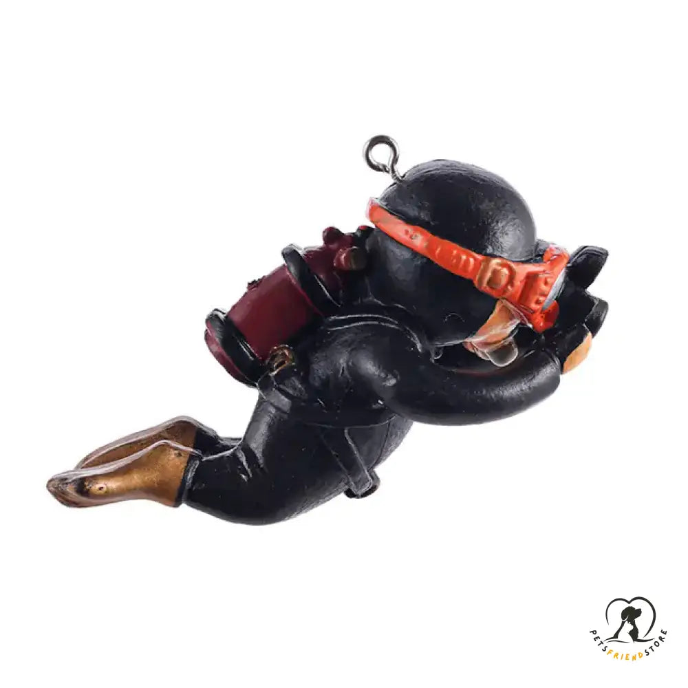 Resin Frogman Aquarium Ornaments K