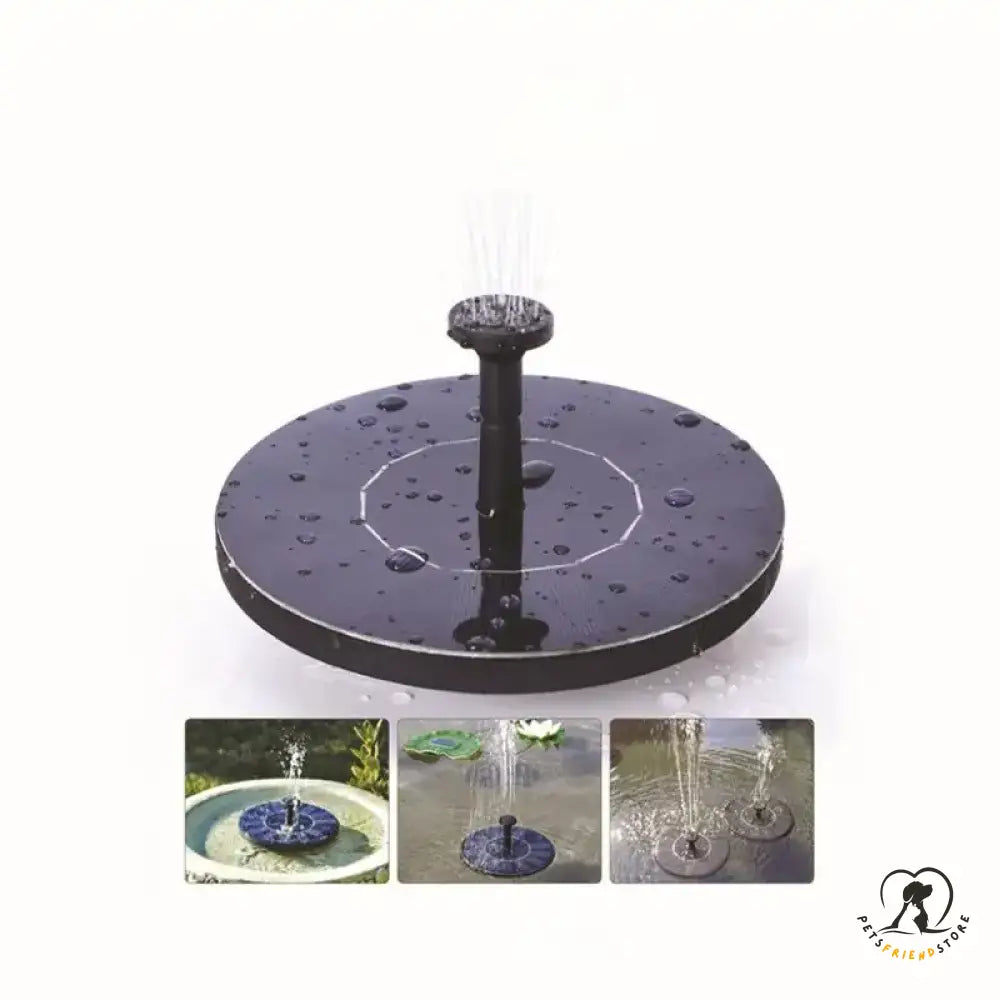 Solar Powered Bird Fountain