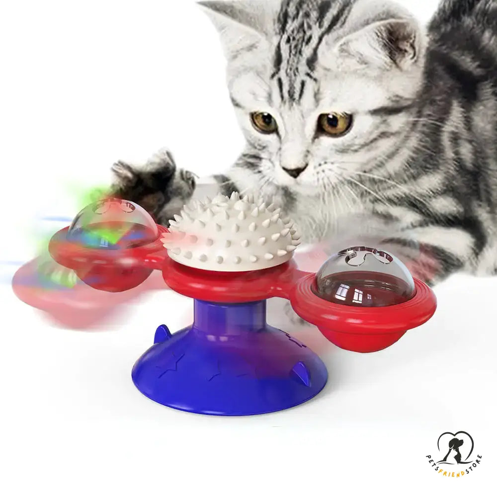 Spinner Cat Toy Fun Blue / 1 Piece