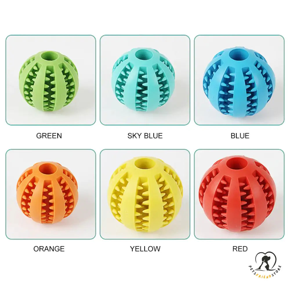 Watermelon-shaped dog toy, durable and chew-resistant ball