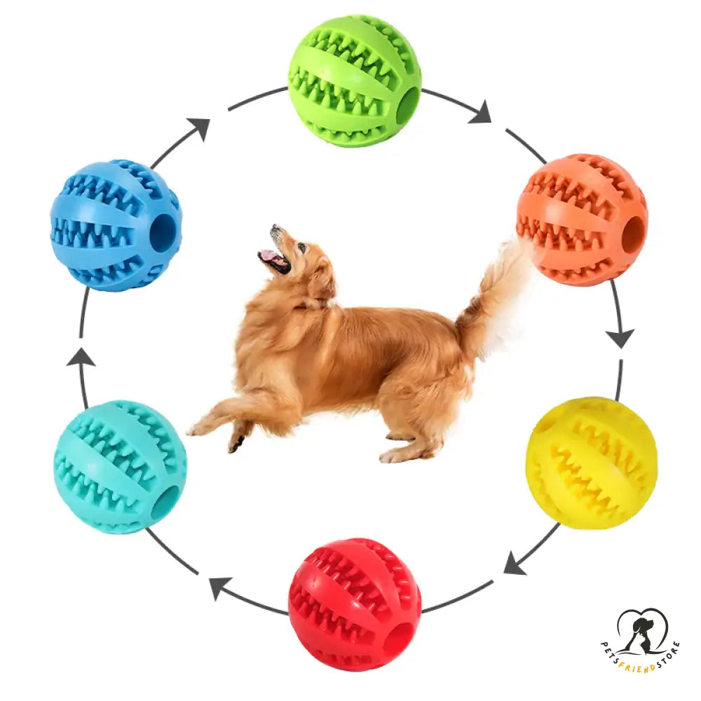 Watermelon-shaped dog toy, durable and chew-resistant ball