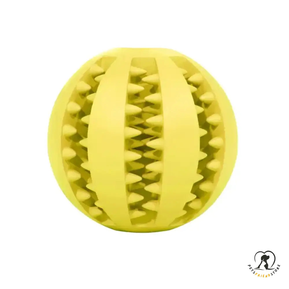 Watermelon Ball Dog Toy Yellow / 5Cm