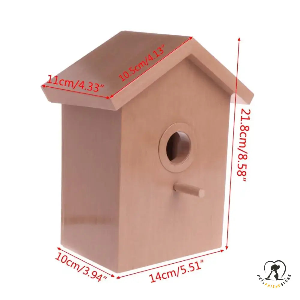 Wooden Bird House